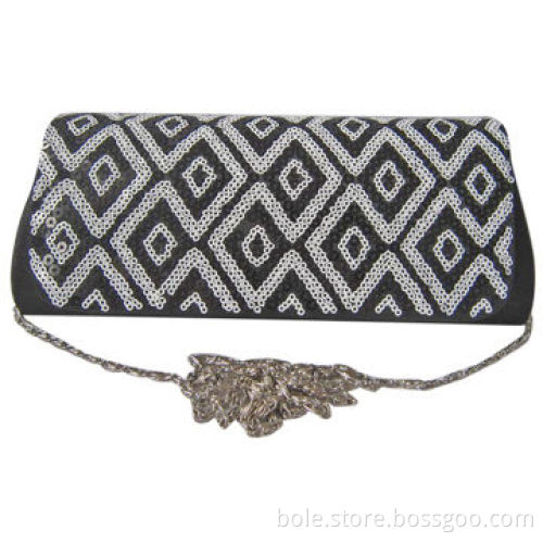 Clutch bag, measures 14.5 x 8 x 4cm, can be customized